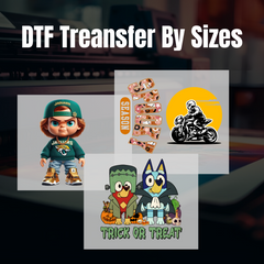 DTF Transfers By Size