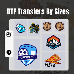 DTF Transfers By Sizes